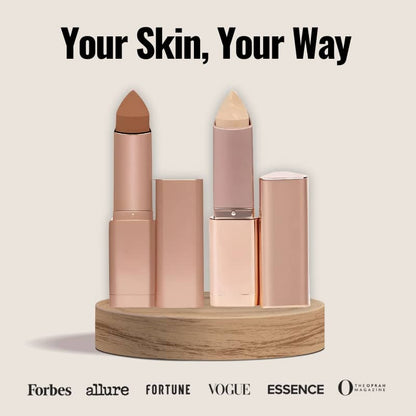 Illurea's Bronzer Stick x Highlighter Stick
