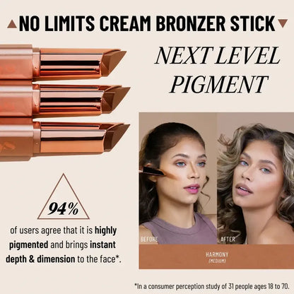 Illurea's Bronzer Stick x Highlighter Stick