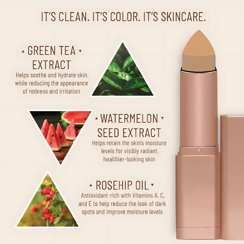 Illurea's Bronzer Stick x Highlighter Stick