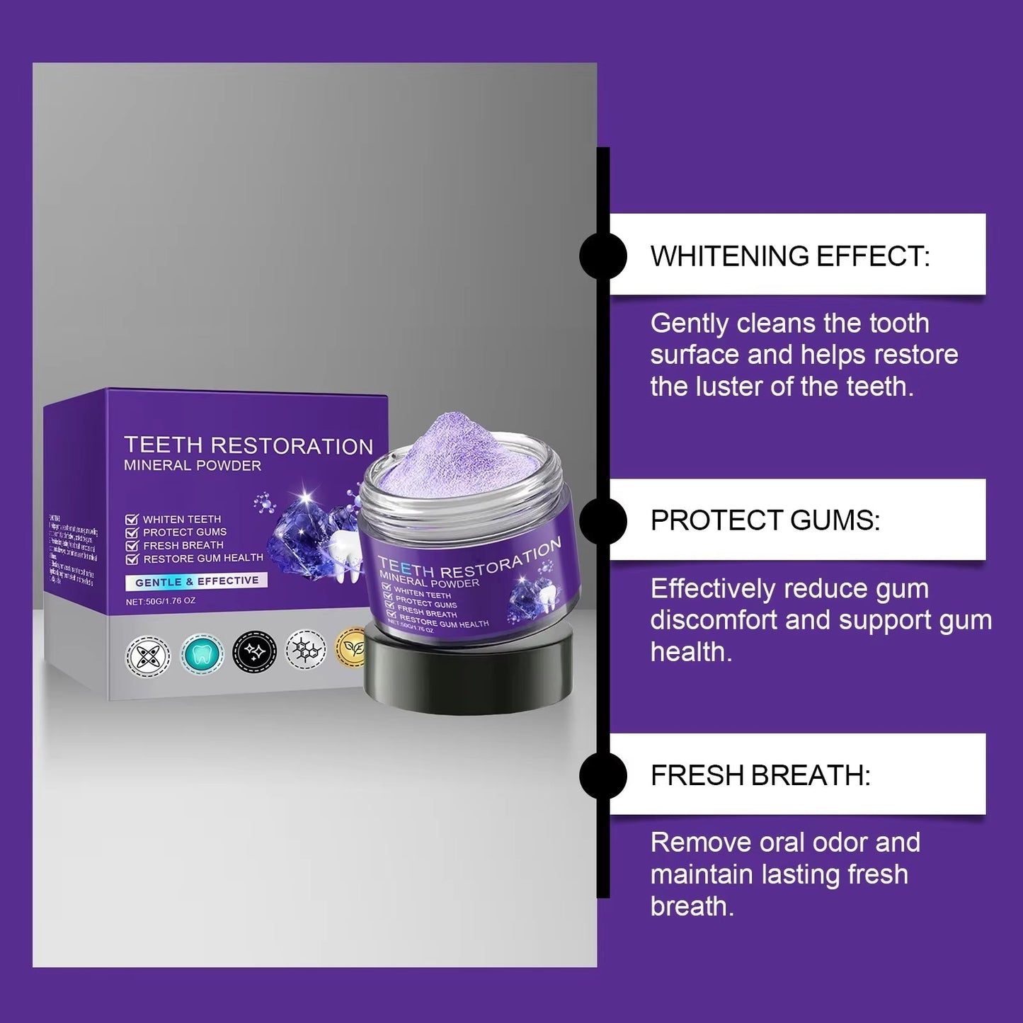 Teeth Restoration Mineral Powder