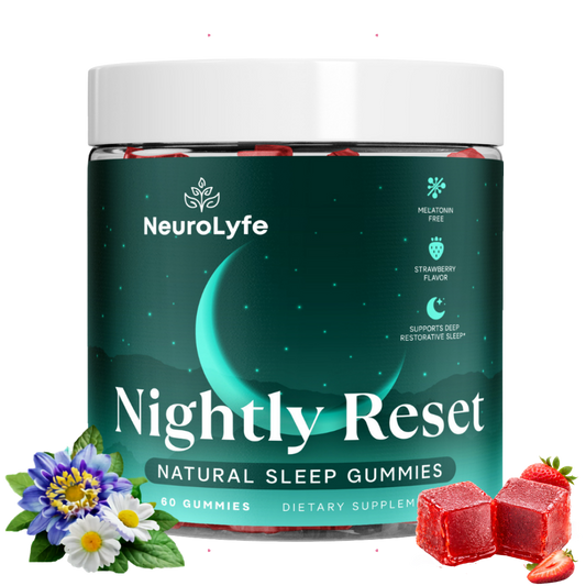 Sleep Well Gummies bottle and product display
