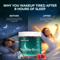 Sleep Well Gummies supplement facts image