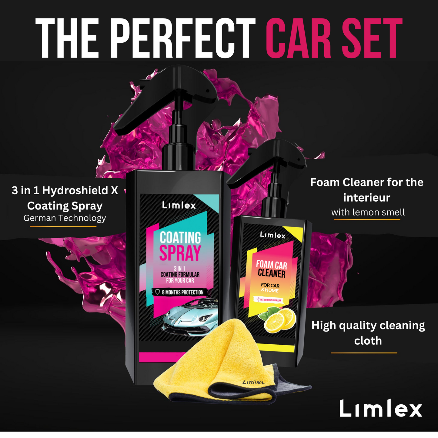 Illurea™ Platinum Car Care Kit